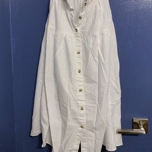 White Midi Skirt SIM & SAM